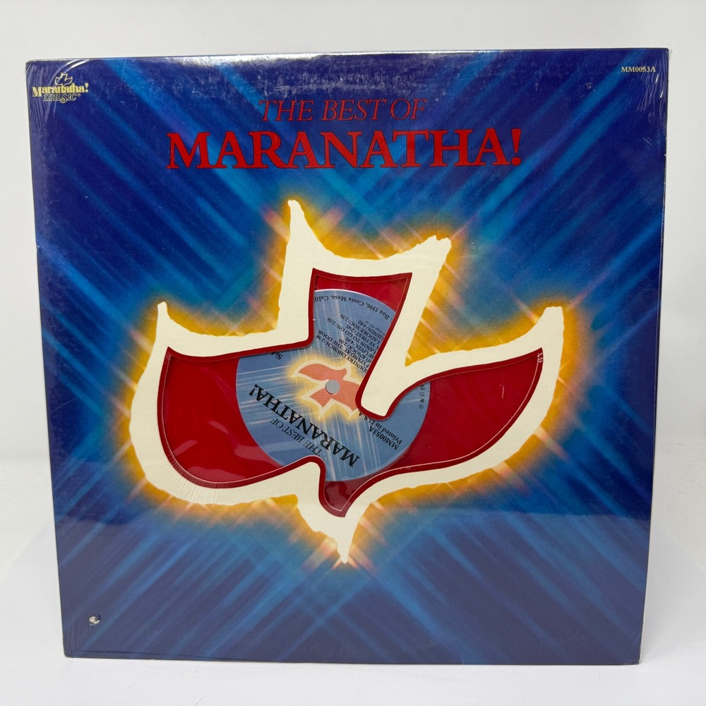 The Best of Maranatha! Christian Praise Worship Gospel Red Vinyl Record LP 1979